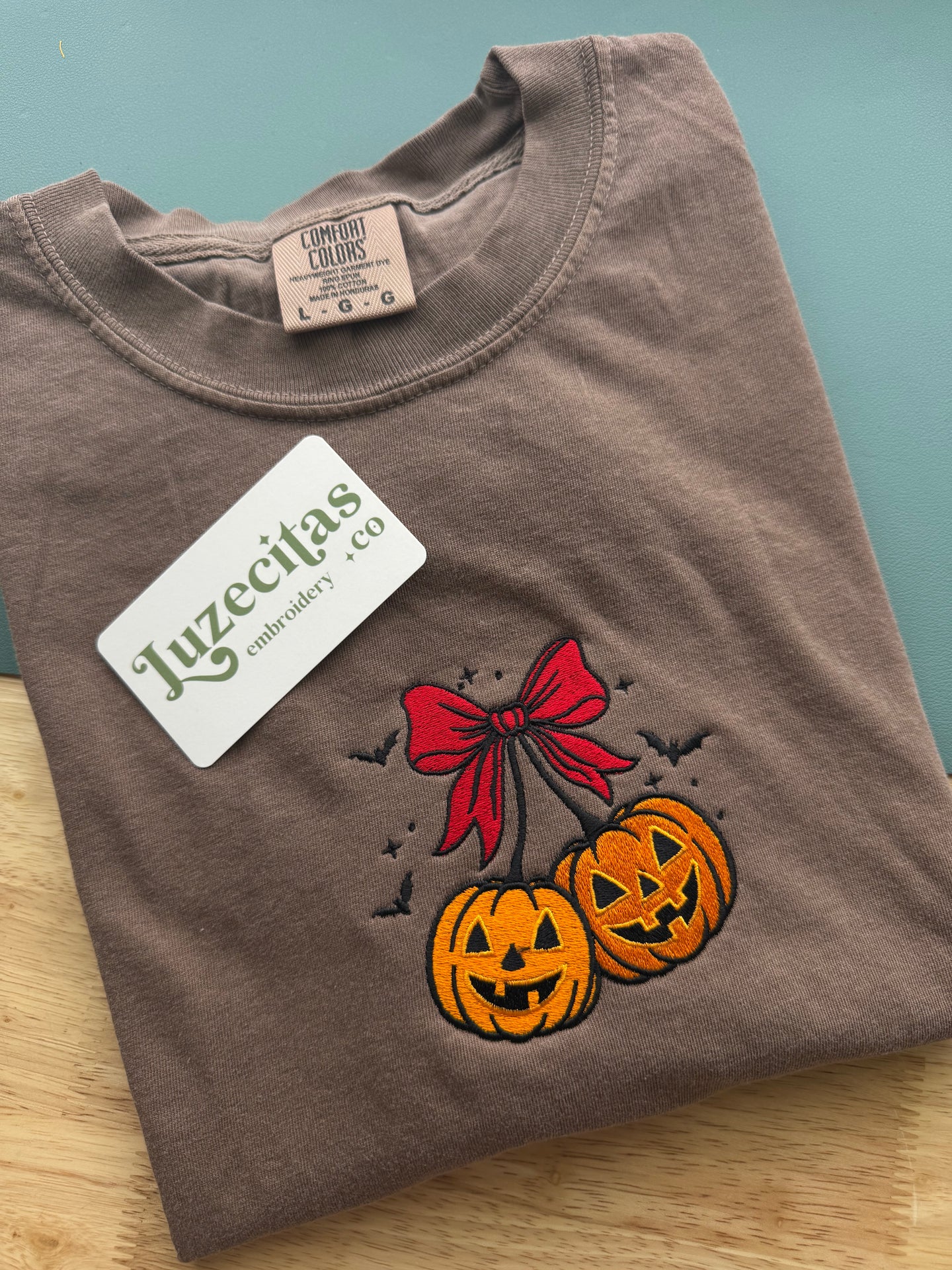 Pumpkin Cuties  Embroidered Shirt