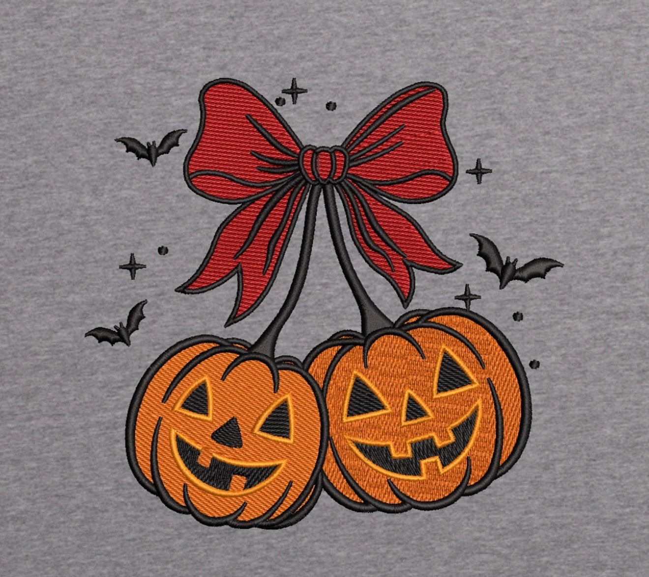 Pumpkin Cuties  Embroidered Shirt